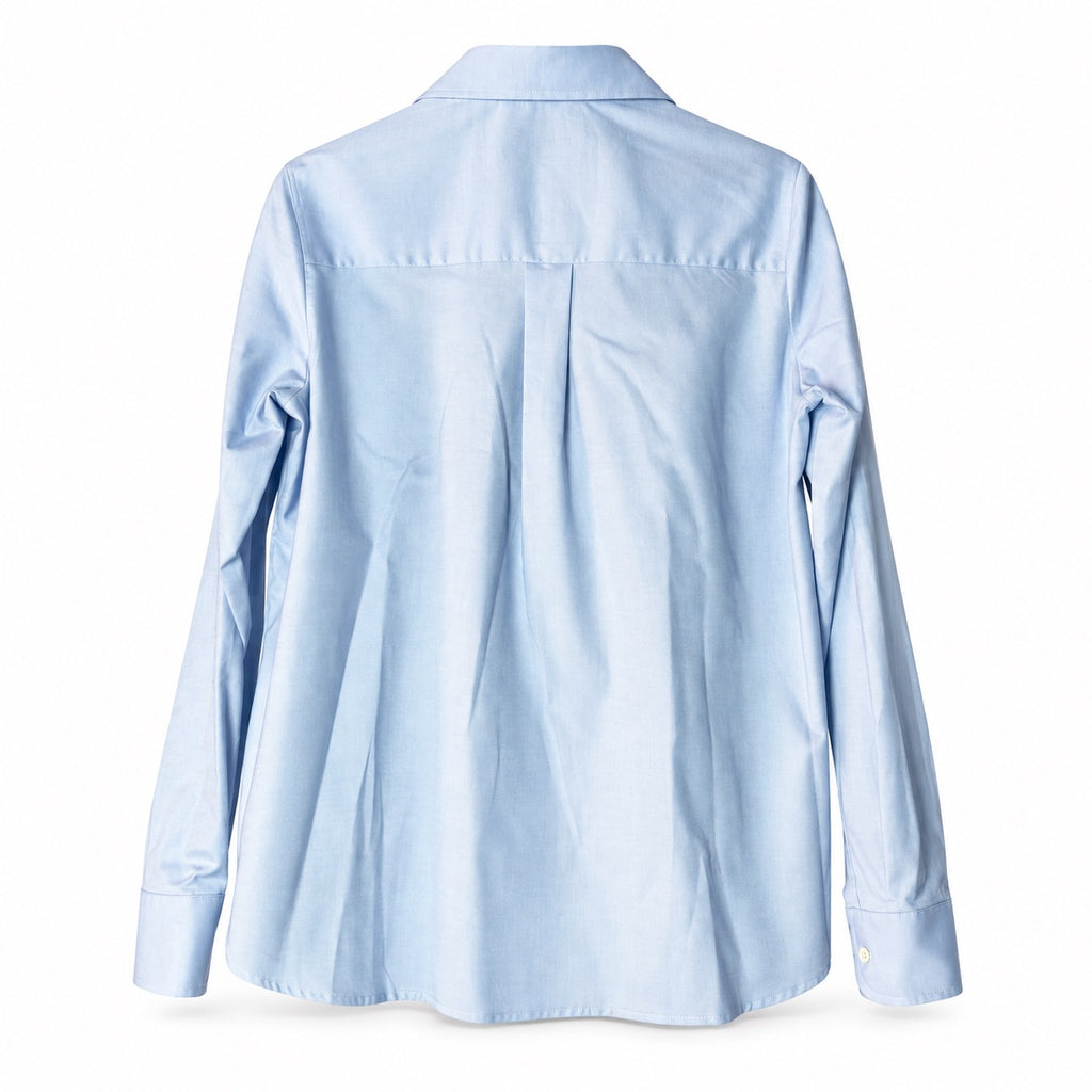 Camicia donna in cotone con chiusura a tre bottoni
