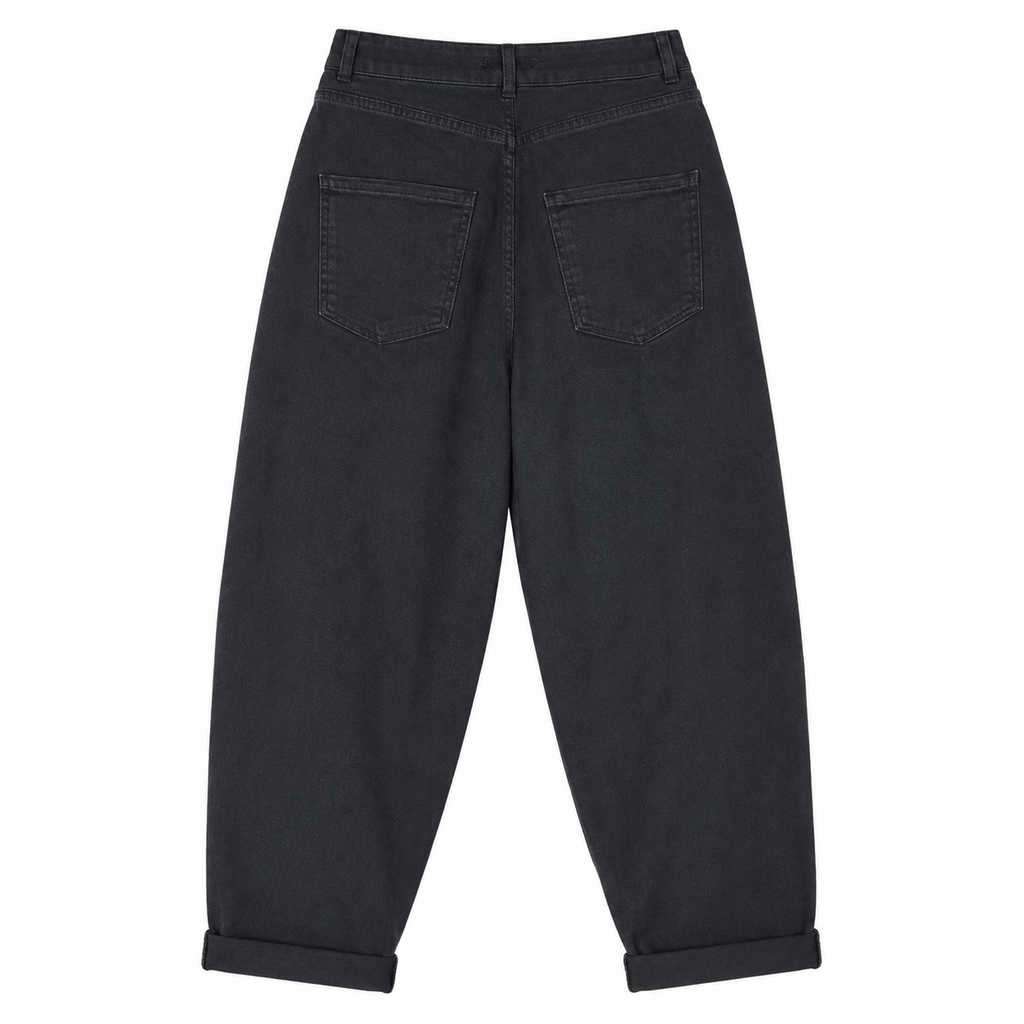 Jeans Donna Nero Morbido