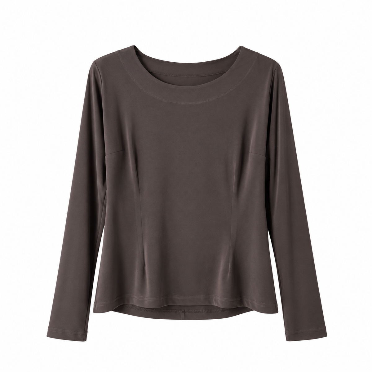 Blusa donna in crêpe di viscosa elasticizzata