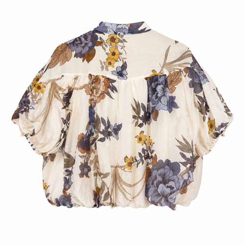 Camicia in Mussola Fantasia Floreale Donna