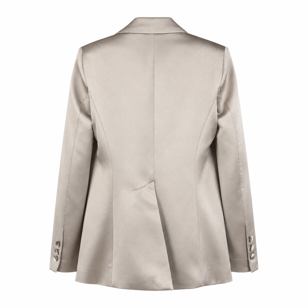 Completo Elegance in Raso – Blazer Drappeggiato Donna
