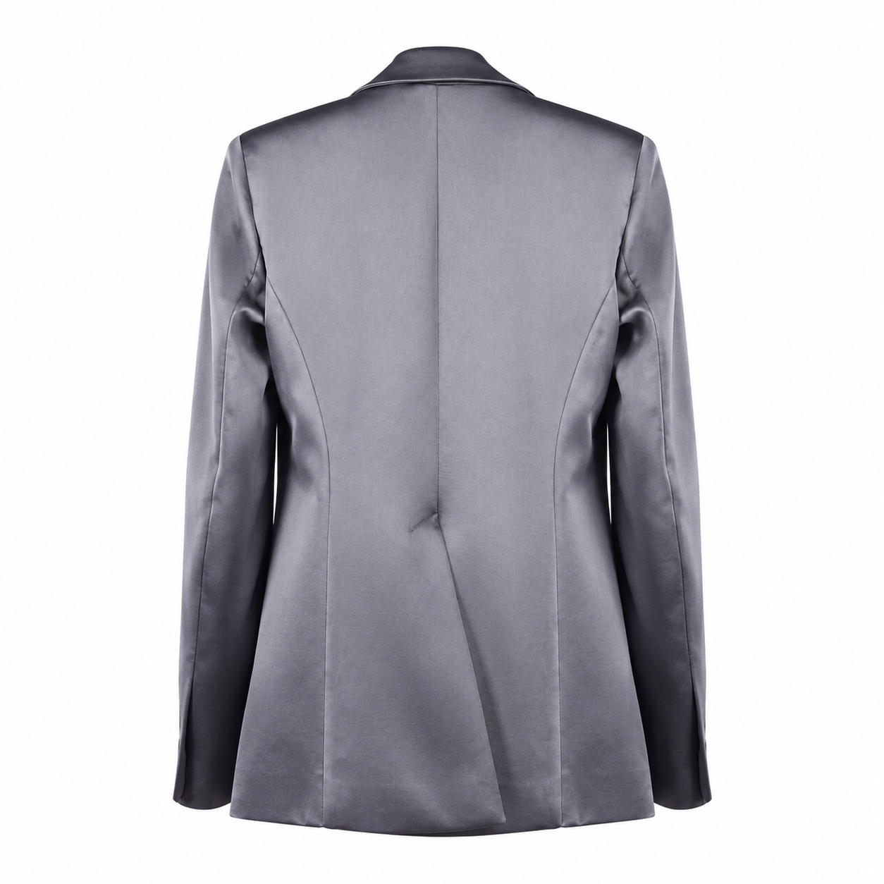 Completo Elegance in Raso – Blazer Drappeggiato Donna