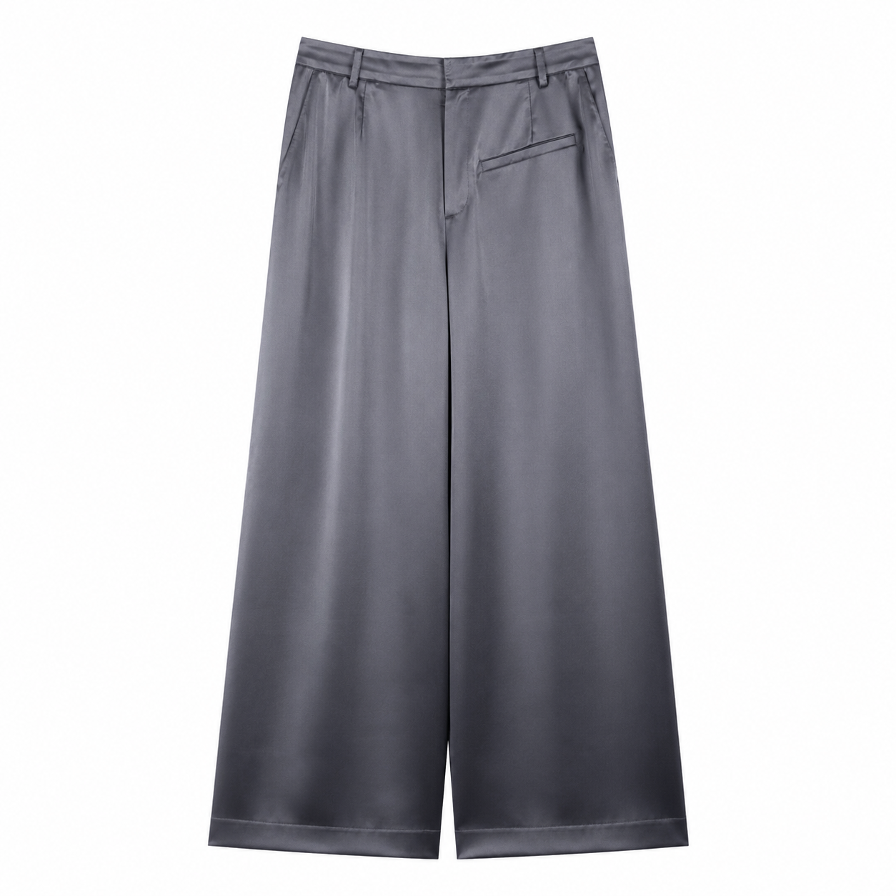 Completo Elegance in Raso – Pantalone Palazzo Donna