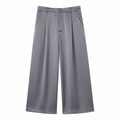 Completo Elegance in Raso – Pantalone Palazzo Donna