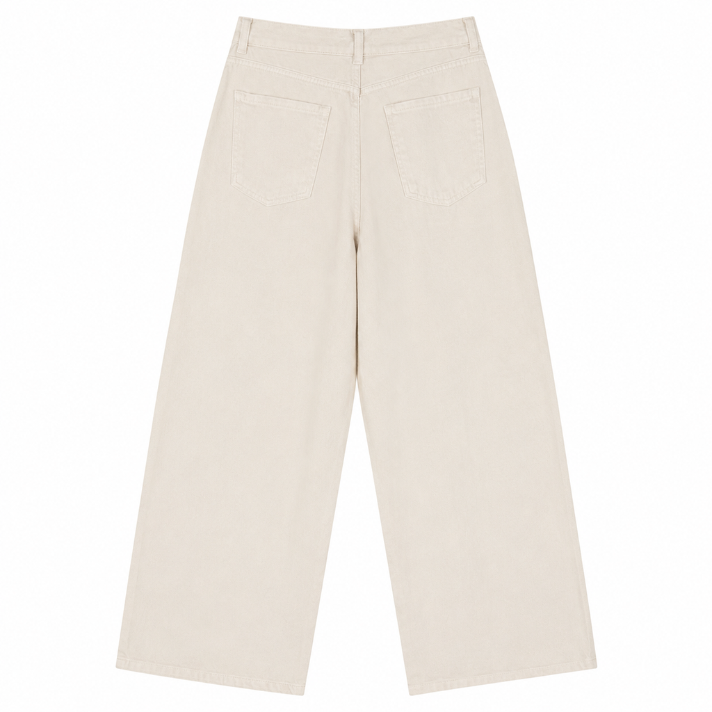 Jeans Donna Avorio a Sigaretta