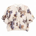 Camicia in Mussola Fantasia Floreale Donna