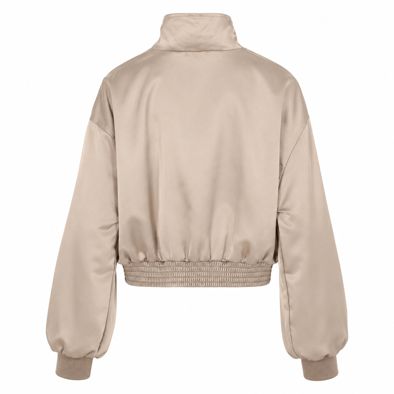 Bomber raso satinato