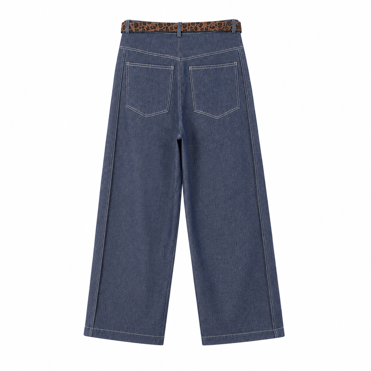 Jeans tela con cintura