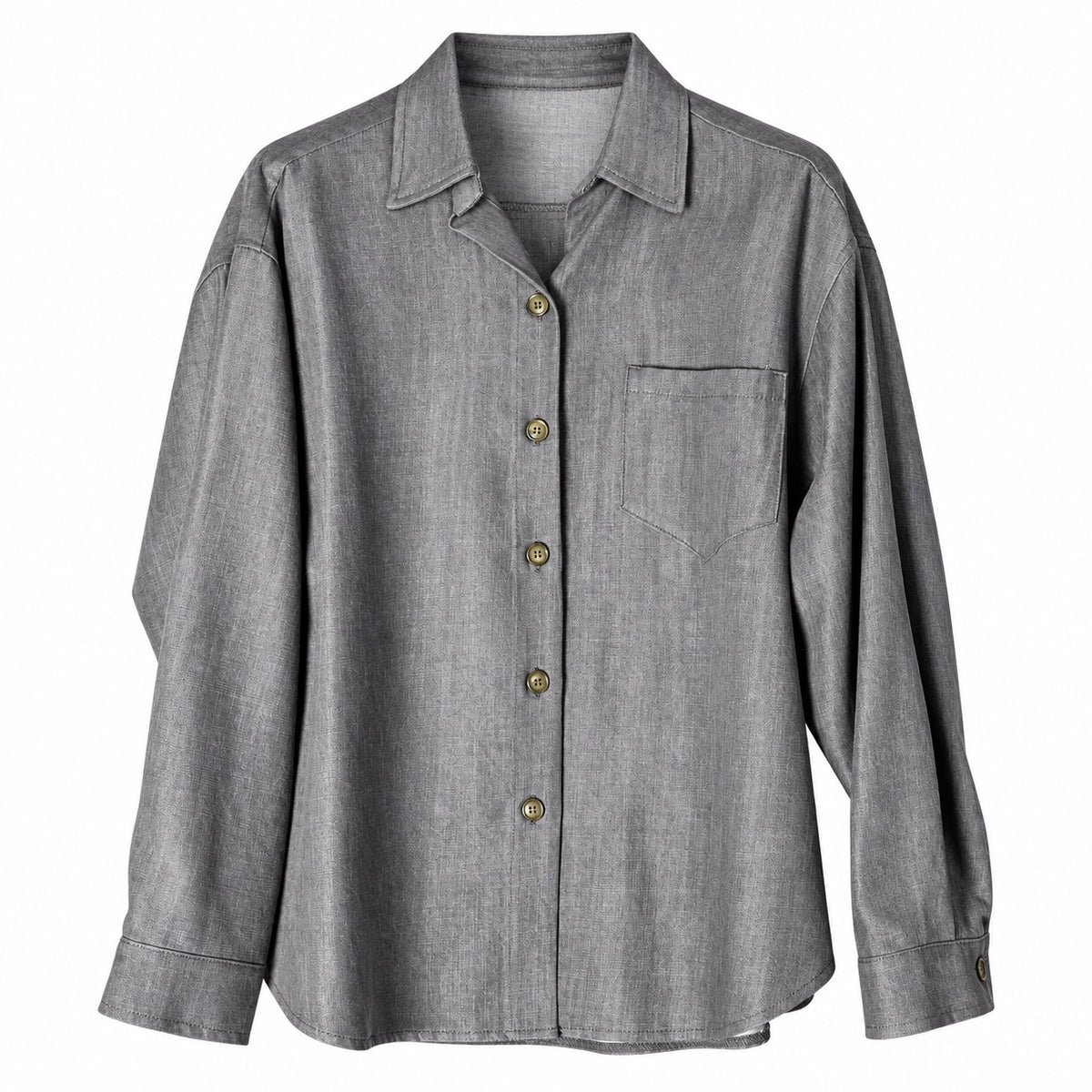 Giacca camicia donna con taschino frontale