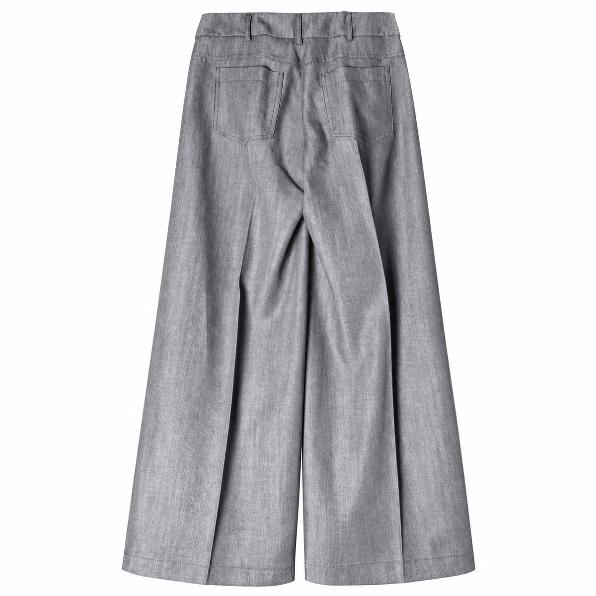 Pantalone palazzo donna in lyocell canvas