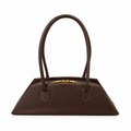 Borsa donna in vera pelle effetto Saffiano