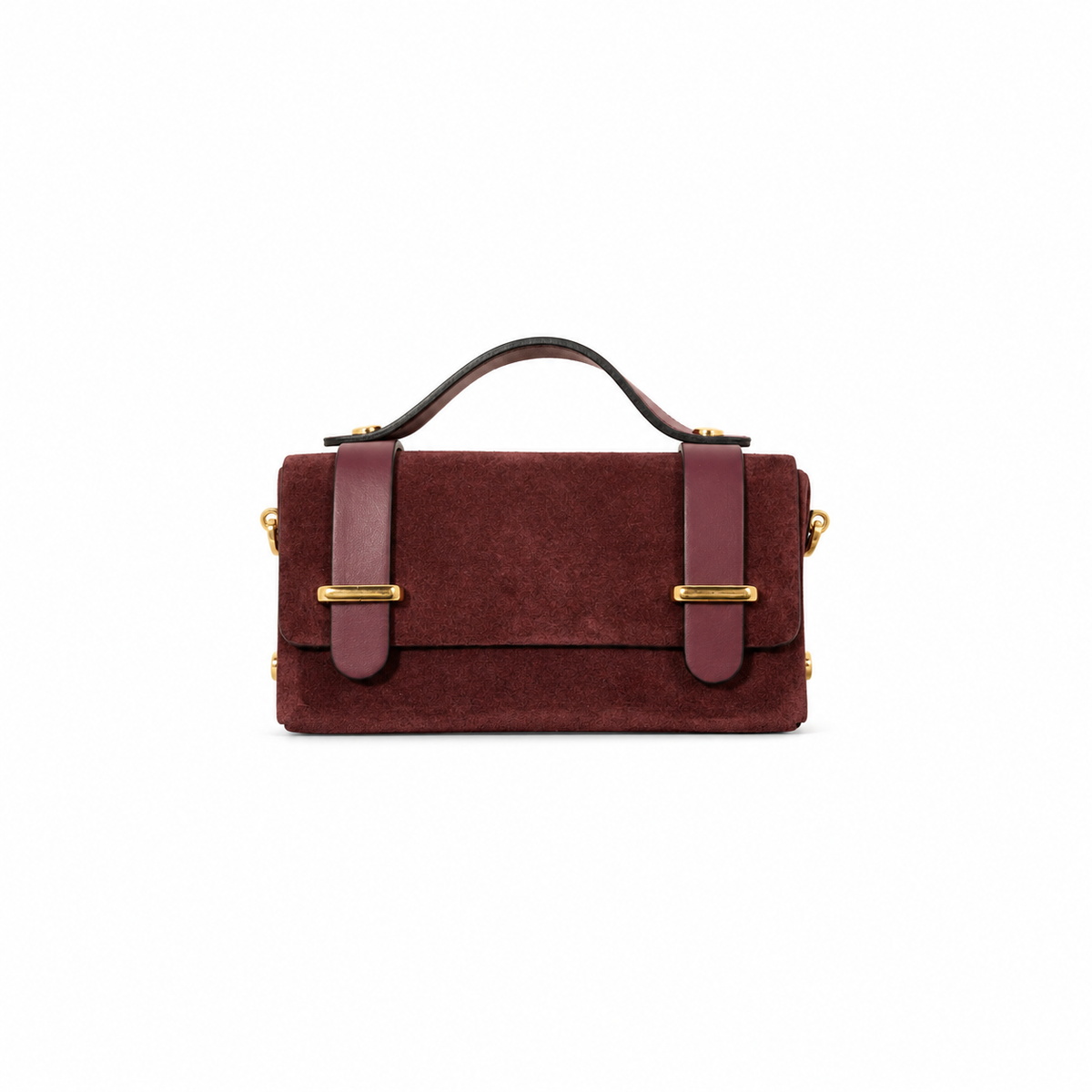 Borsa Barillino in vera pelle e camoscio