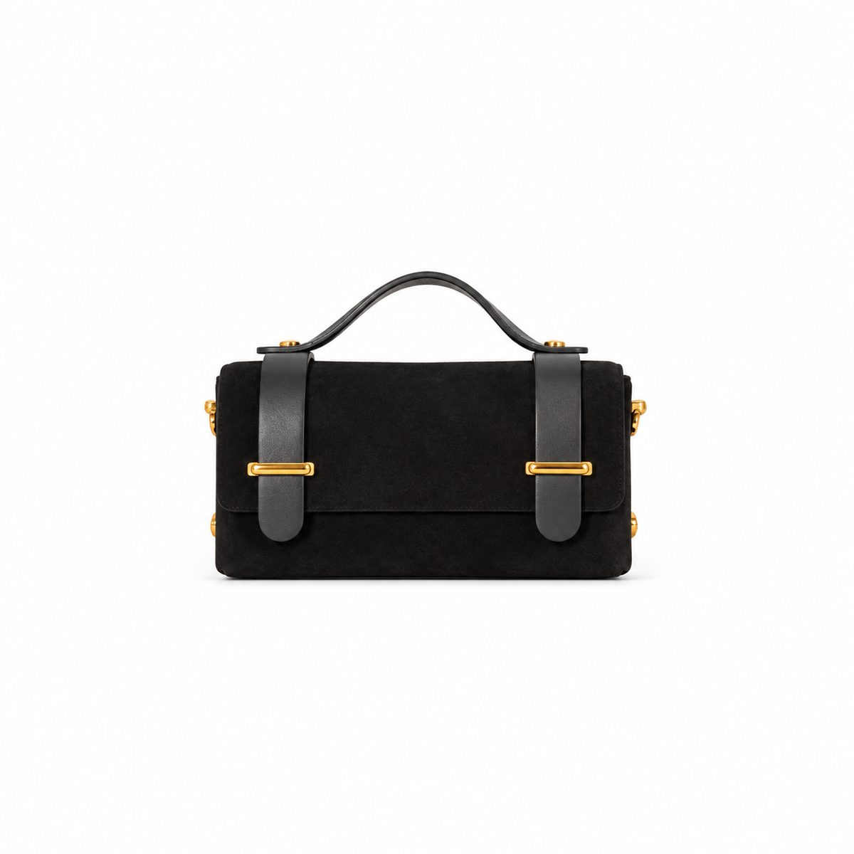 Borsa Barillino in vera pelle e camoscio