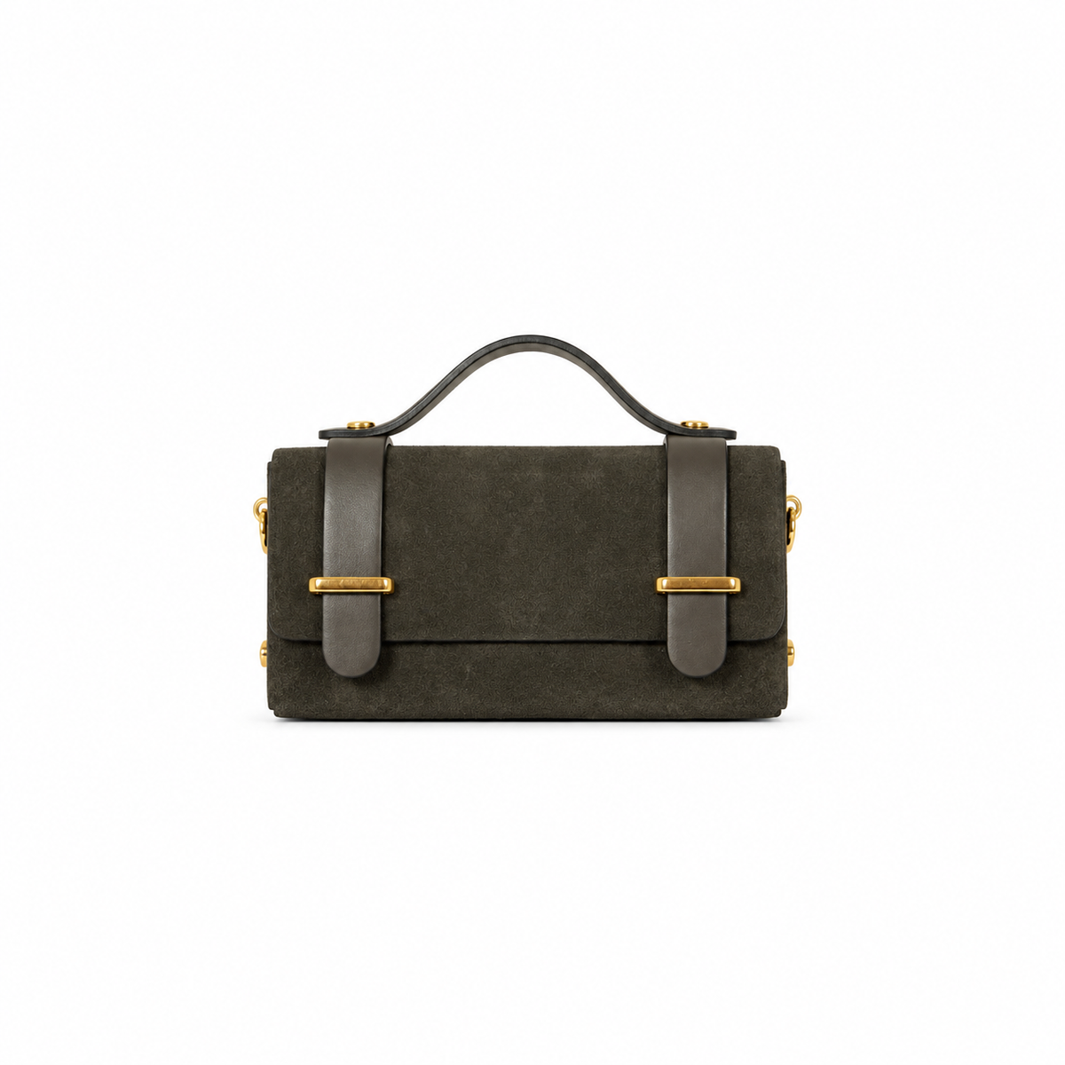 Borsa Barillino in vera pelle e camoscio