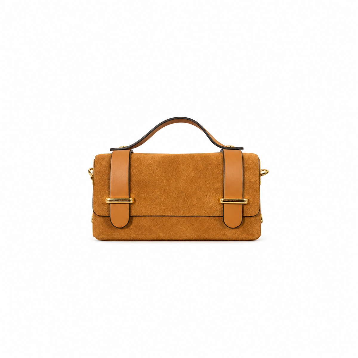 Borsa Barillino in vera pelle e camoscio