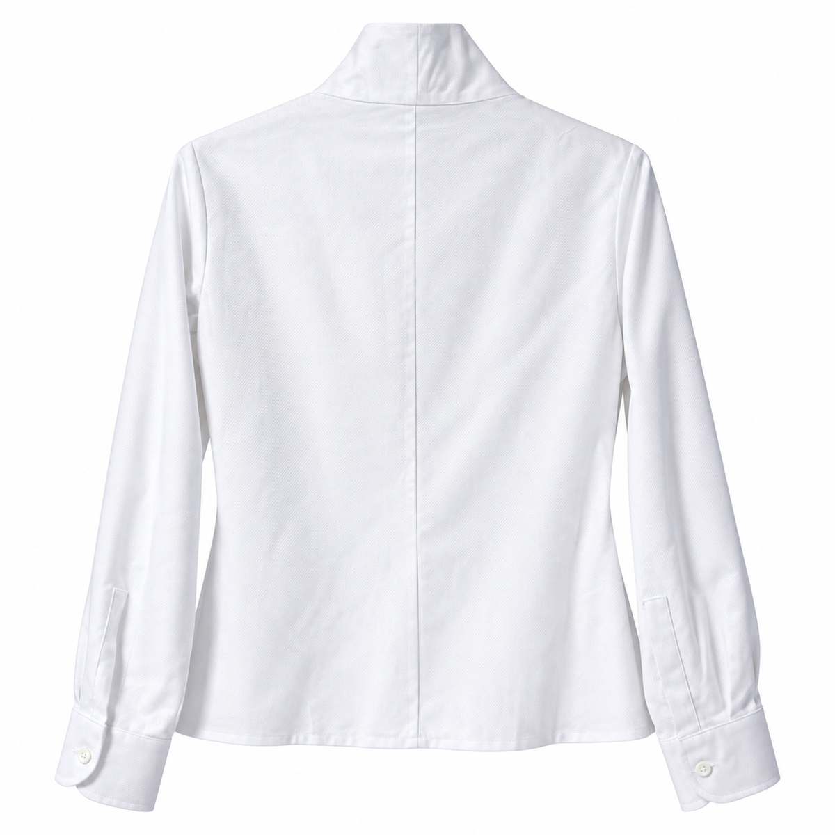 Camicia donna in cotone Oxford con collo revers